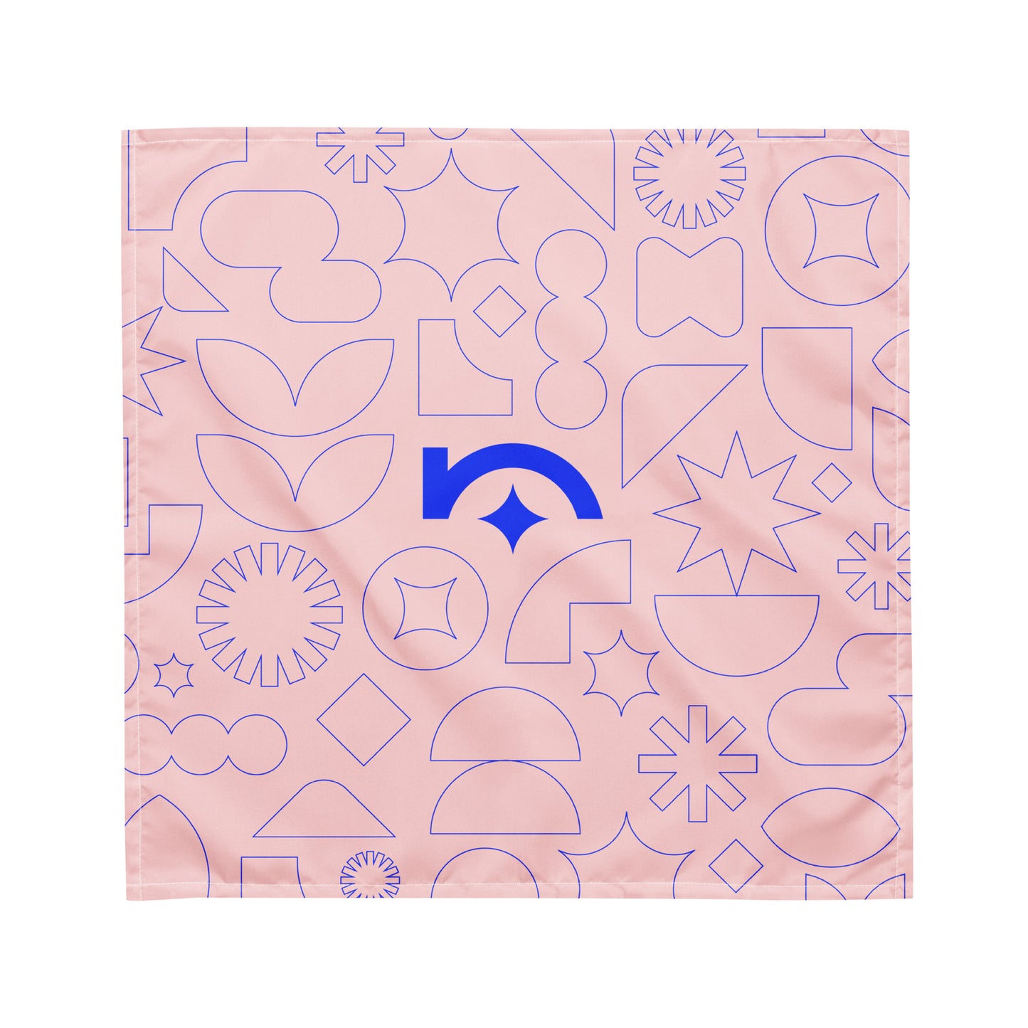 Pink Newfangled Pattern Bandana
