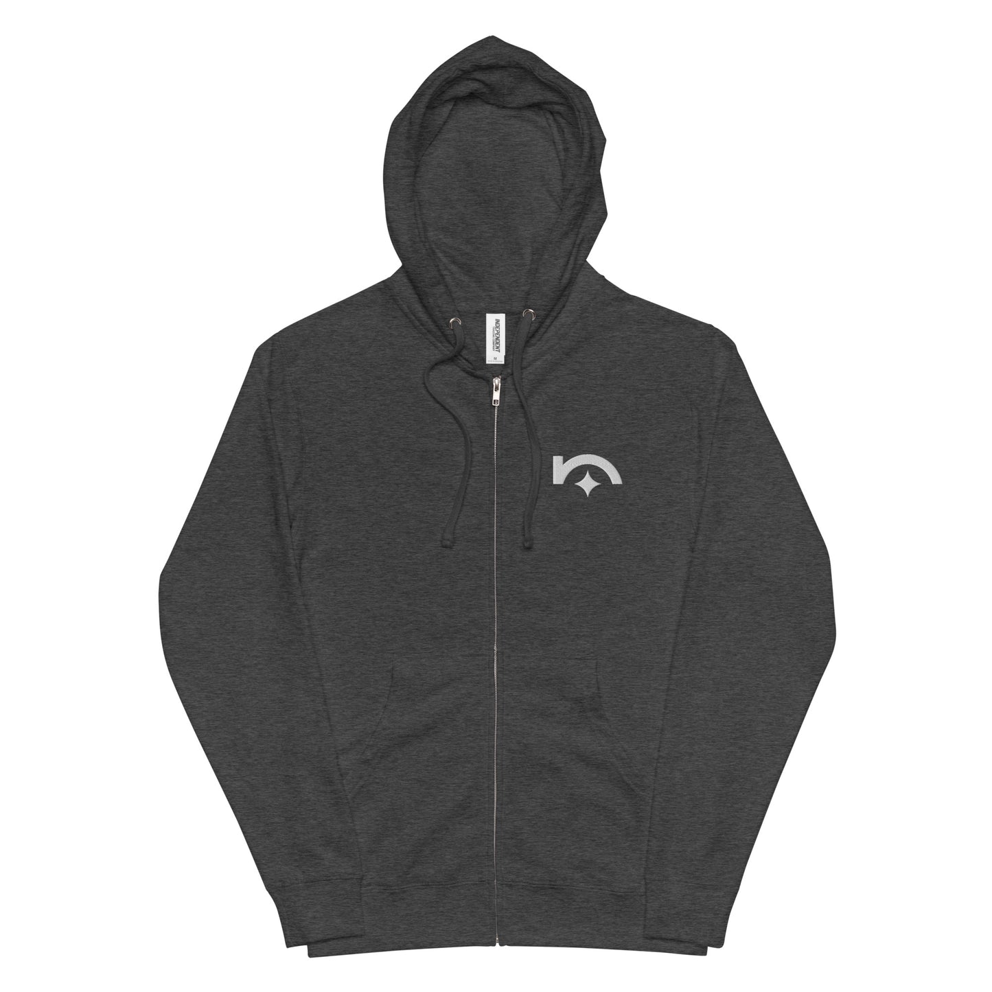 North Star Logo Zip-up Hoodie