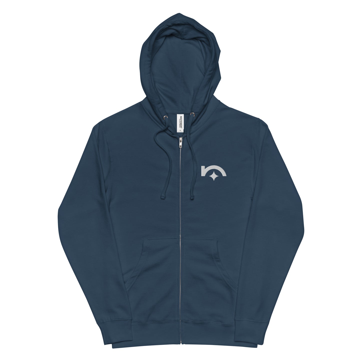North Star Logo Zip-up Hoodie